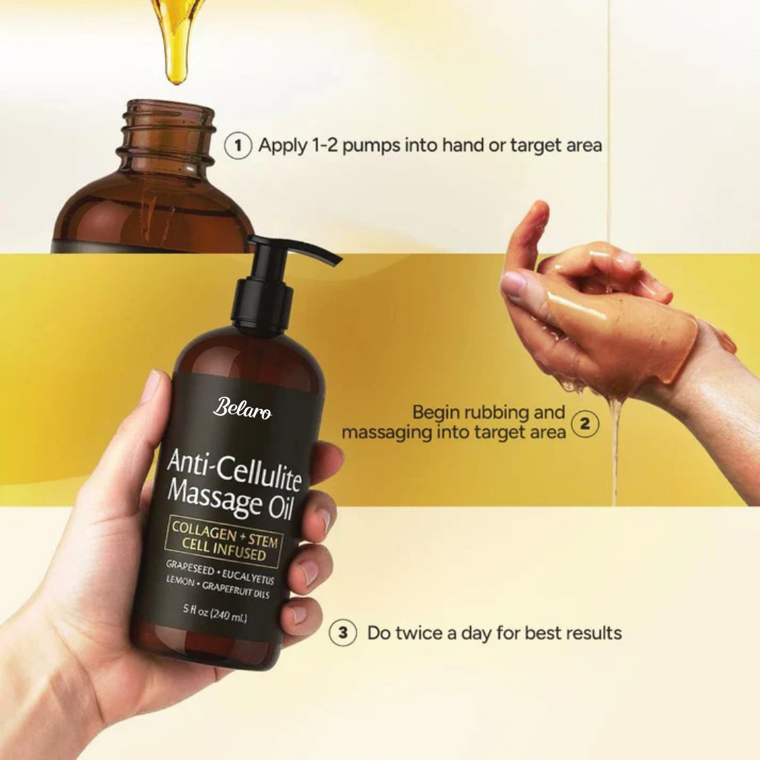 Kollagen + Stammzellen Cellulite Öl