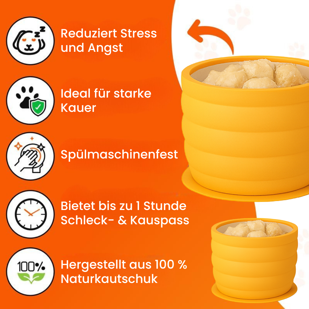 FreezNapf™ - Gefrorener Leckerbissen