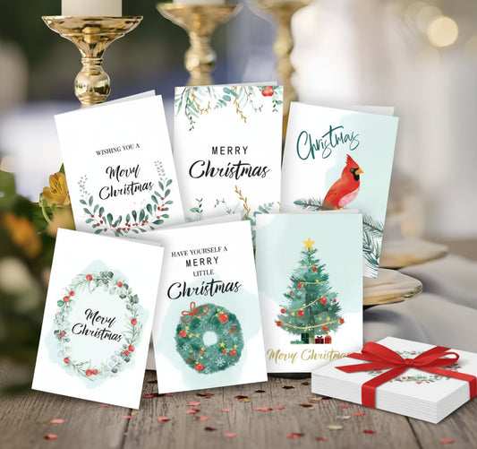 x10 Family Weihnachtskartenset